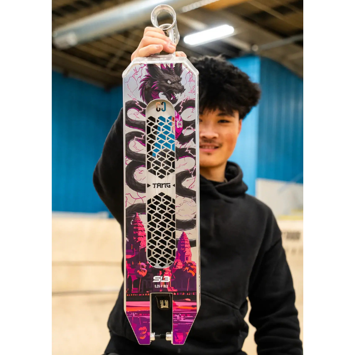 Deck Core SL2 Forged Chrome Raw freestyle scooter