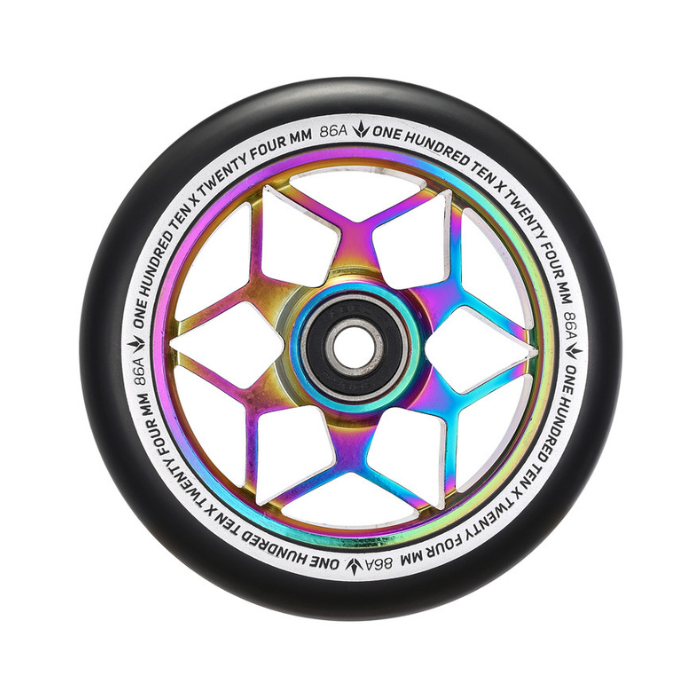 BLUNT roue DIAMOND neochrome oil sick 110mm trottinette freestyle