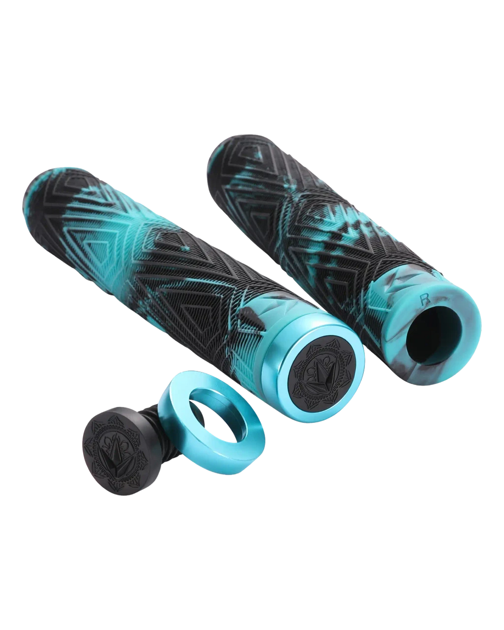 BLUNT Will Scott Poignées Trottinette Freestyle Noir et Turquoise — vue 1