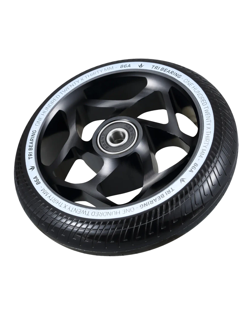 BLUNT Roue Tri Bearing 120mm Noir - La Cabane de la Glisse