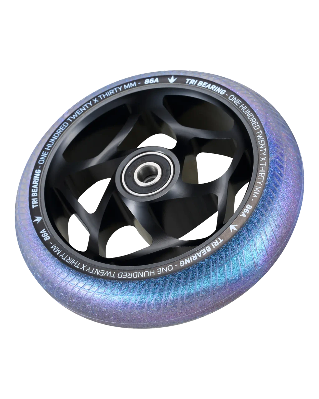BLUNT Roue Tri Bearing 120mm Galaxy - La Cabane de la Glisse