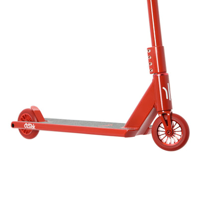 Aztek Architect Rouge Cardinal trottinette freestyle complète – vue 3