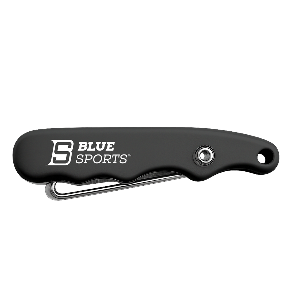 Blue Sports Tire-lacets patins hockey — vue 1