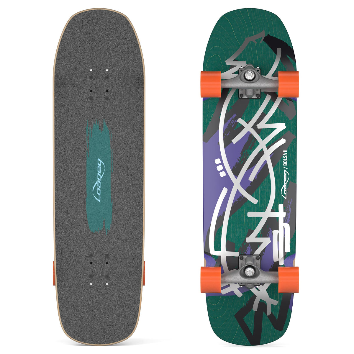 Loaded Bolsa II Jazz Carver CX, dessus et graphisme Jazz