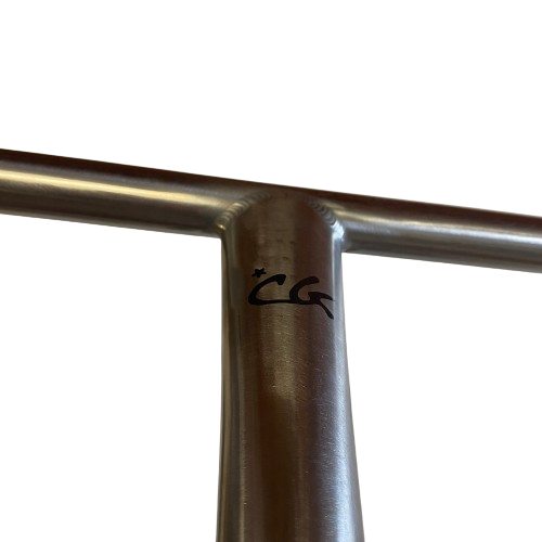 Cabane de la Glisse Handlebar T Titanium Oversize HIC SCS Chrome 680 720mm Freestyle Scooter