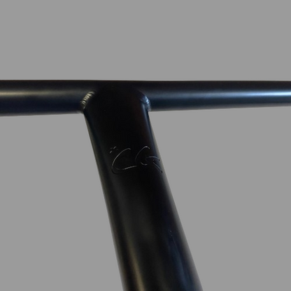 Cabane de la Glisse Guidon Bar T Titane Oversize HIC SCS Noir 680 720mm Trottinette Freestyle