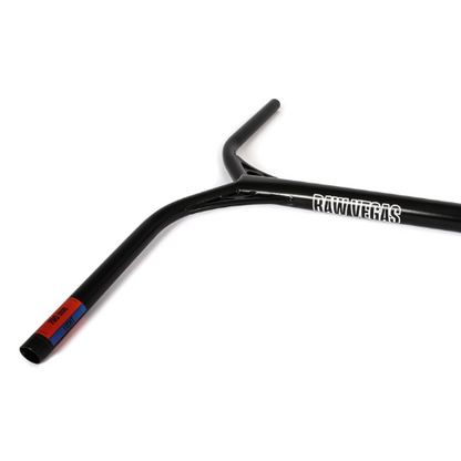 RAW Guidon Bar Vegas V5.5 Light Y Chromoly Butted Oversize SCS Noir 700 740 780mm Trottinette Freestyle