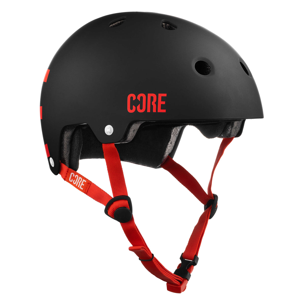 CORE Street Casque Noir et Rouge