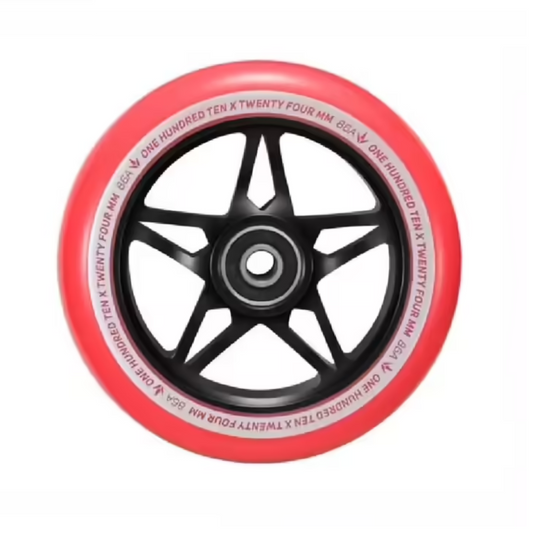 BLUNT Roue S3 Noir/Rouge 110mm trottinette freestyle