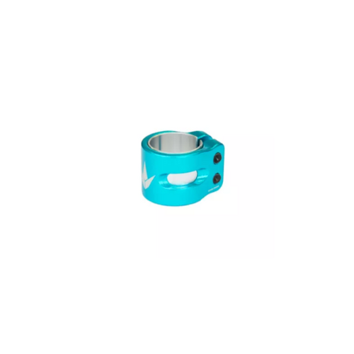 Blunt Freestyle scooter clamp 2-screw Twin Slit Turquoise Blue