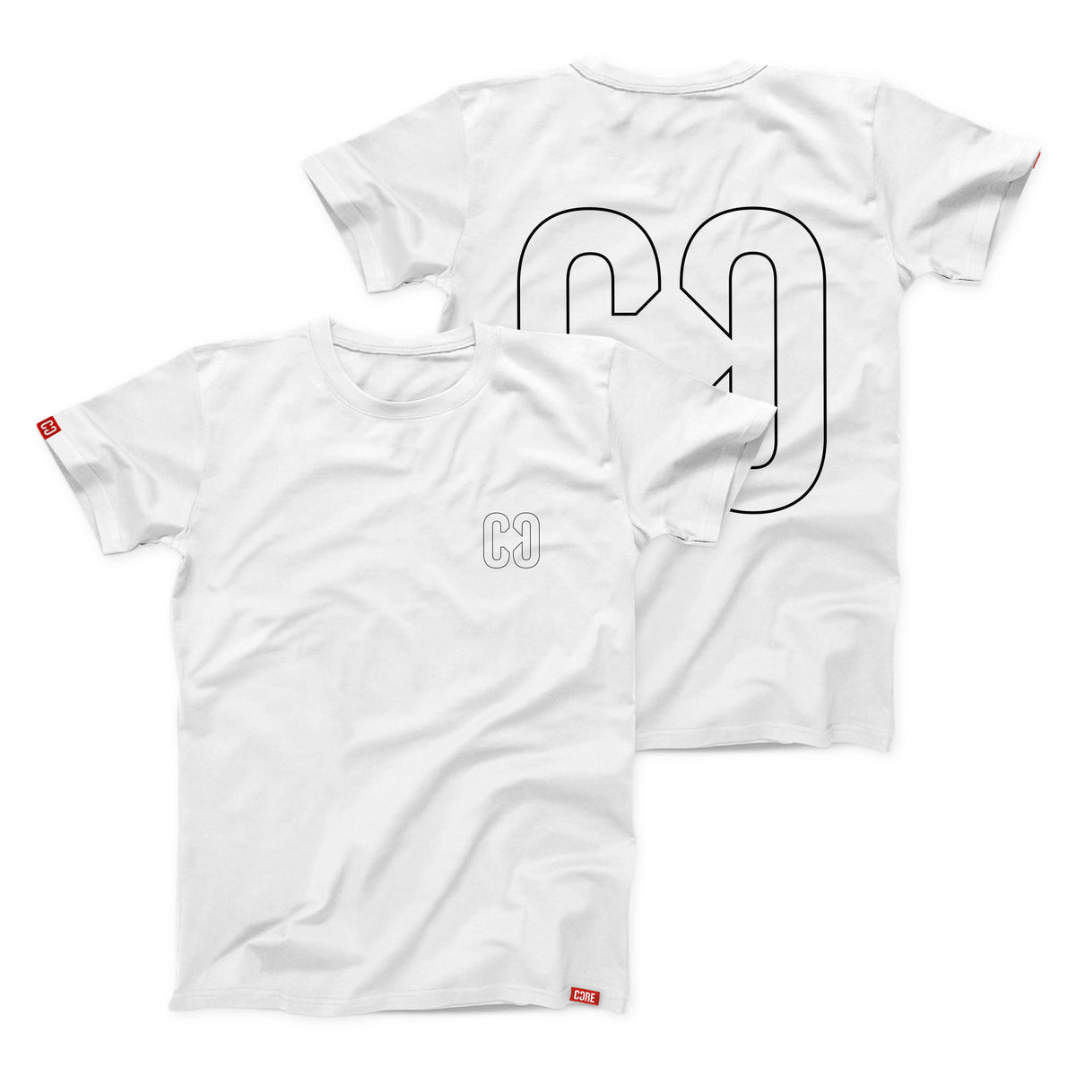CORE Hollow Icon Pro T-shirt blanc