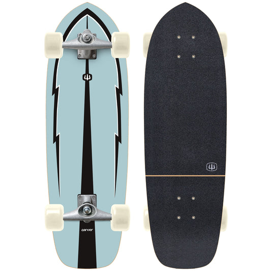Carver Surfskate Blue Thunder 30.75 pouces