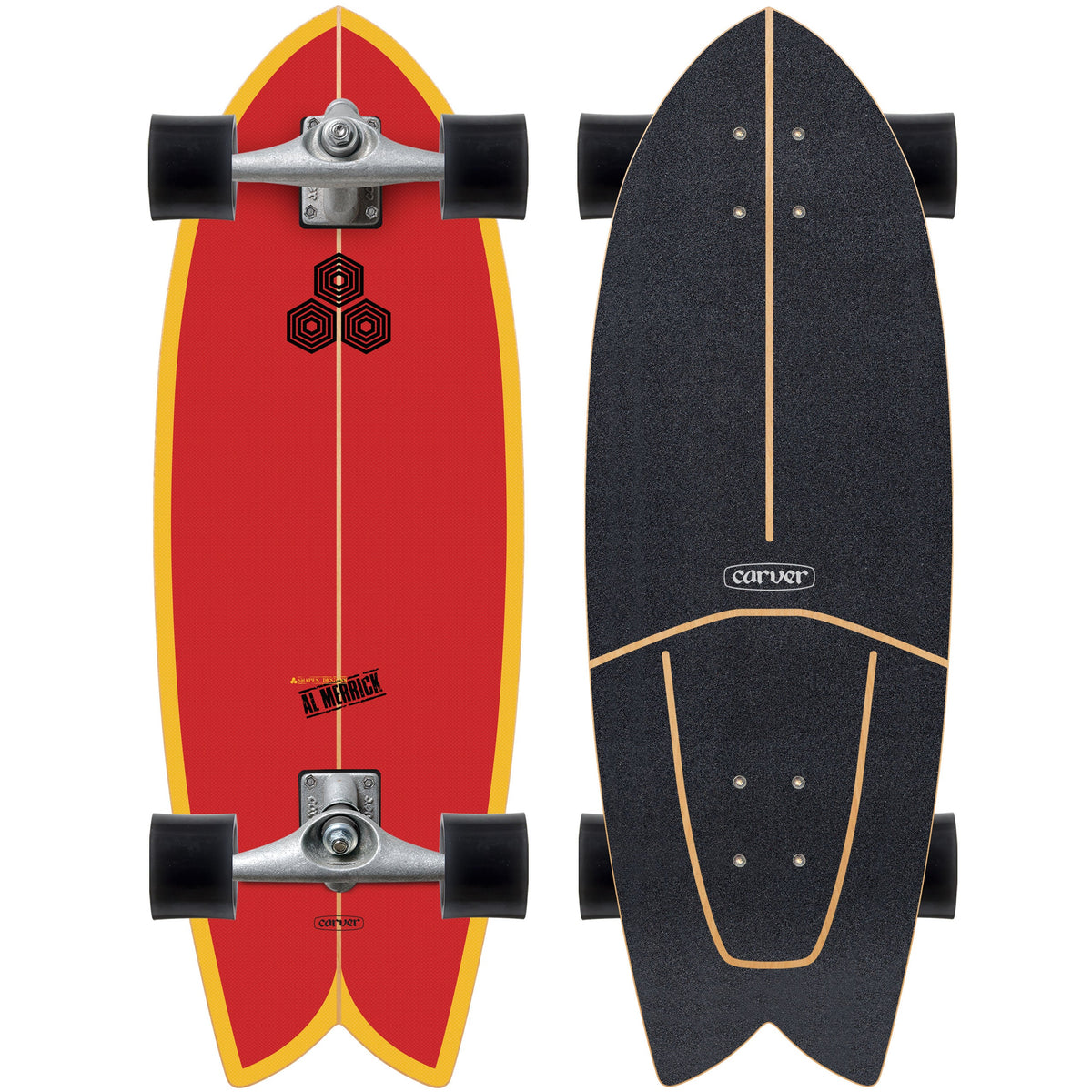 Carver Surfskate Channel Islands Fish 29.25 pouces