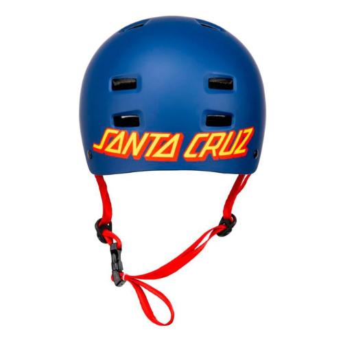 Casque Santa Cruz x Bullet skate Bleu