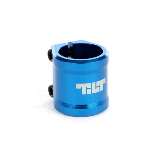 Tilt Collier de serrage 2 vis ARC Bleu Trottinette freestyle — vue 1