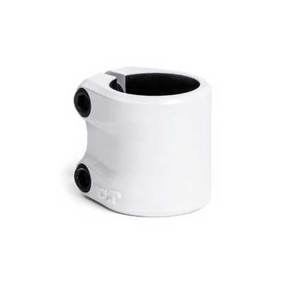 Tilt Double Bolt Clamp Sculpted White Freestyle Scooter