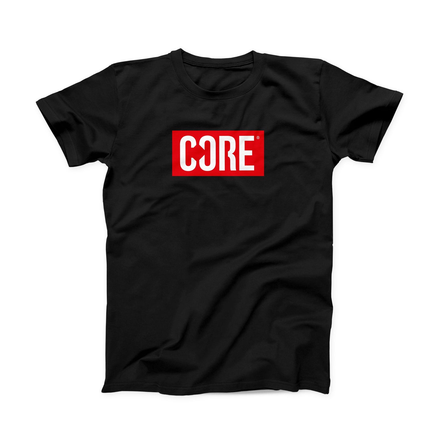 CORE Box Logo T-shirt noir logo rouge