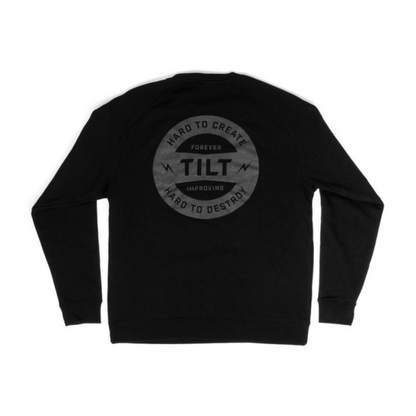 Crewneck TILT Forever improving Black Freestyle scooter
