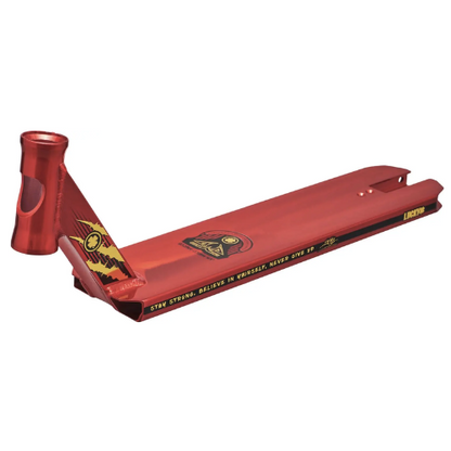 Lucky deck John Marco Gaydos V3 rouge 495mm trottinette fresstyle
