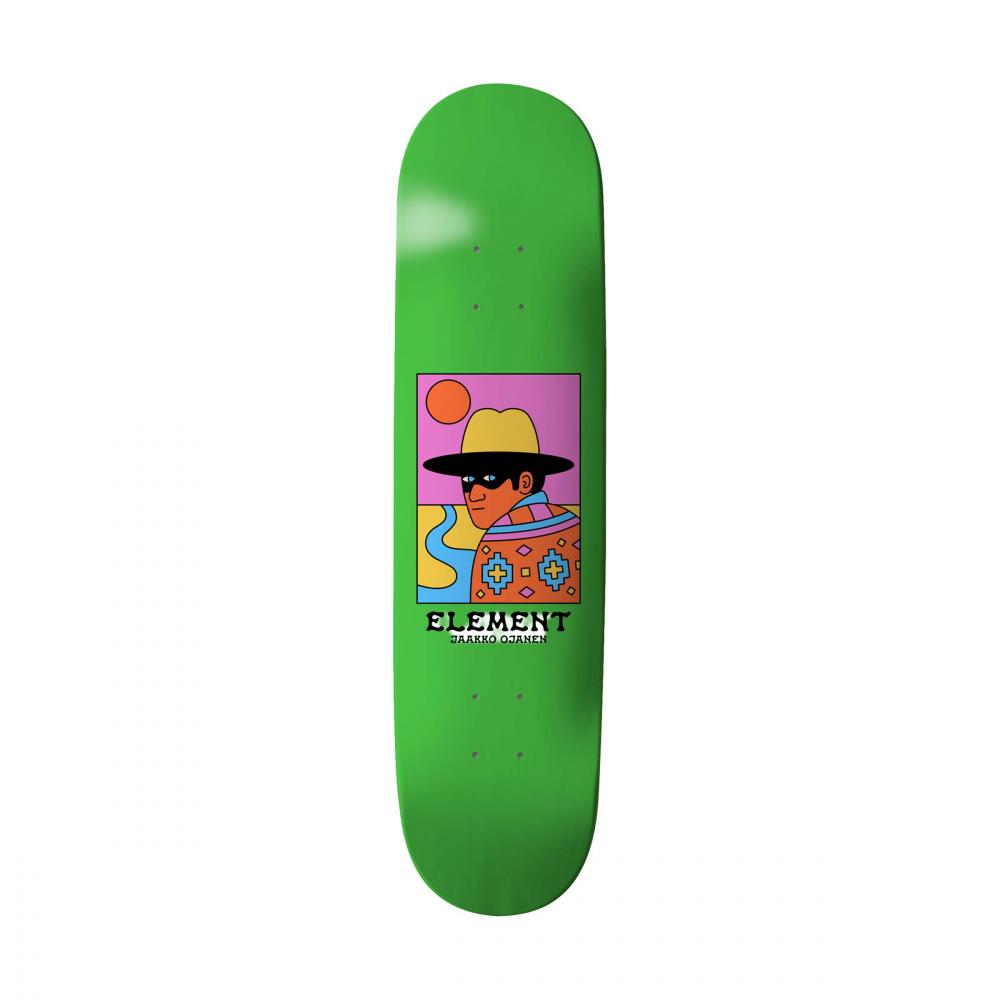 Planche de skateboard Element Sunset Jaakko Ojanen verte
