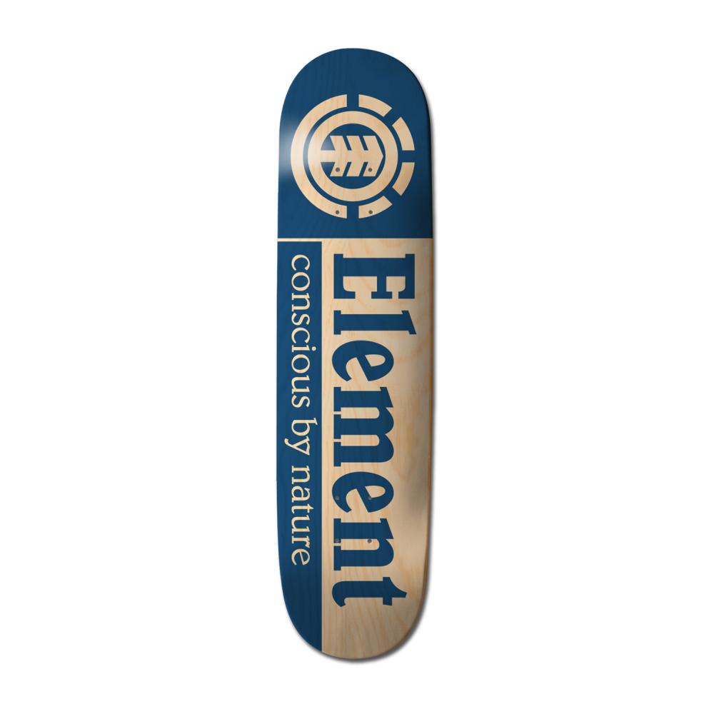 Planche de skateboard Element Section CBN bouleau et bleu 8.5″