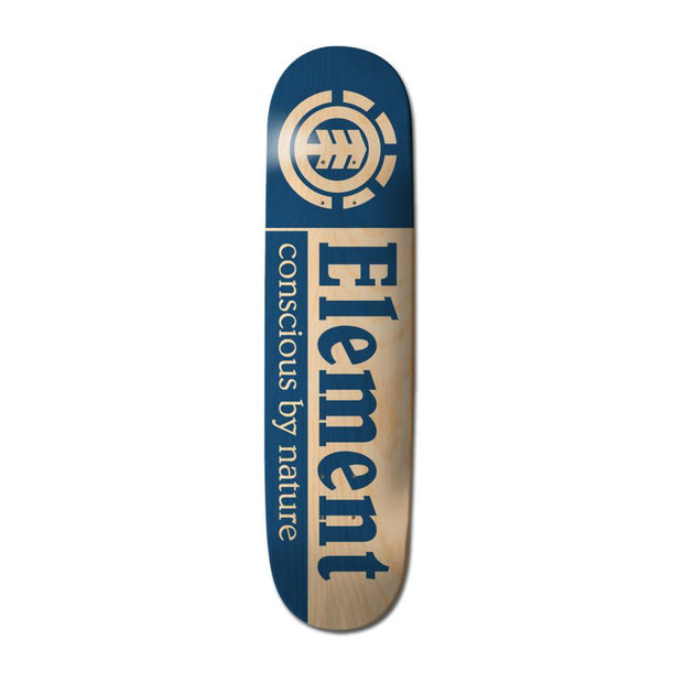 Planche de skateboard Element Section CBN bouleau et bleu 8.5″