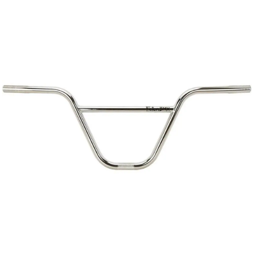 Fiction Troop BMX Handlebar 2-piece 4130 Chromoly Chrome 9 and 9.5 inch — vue 1