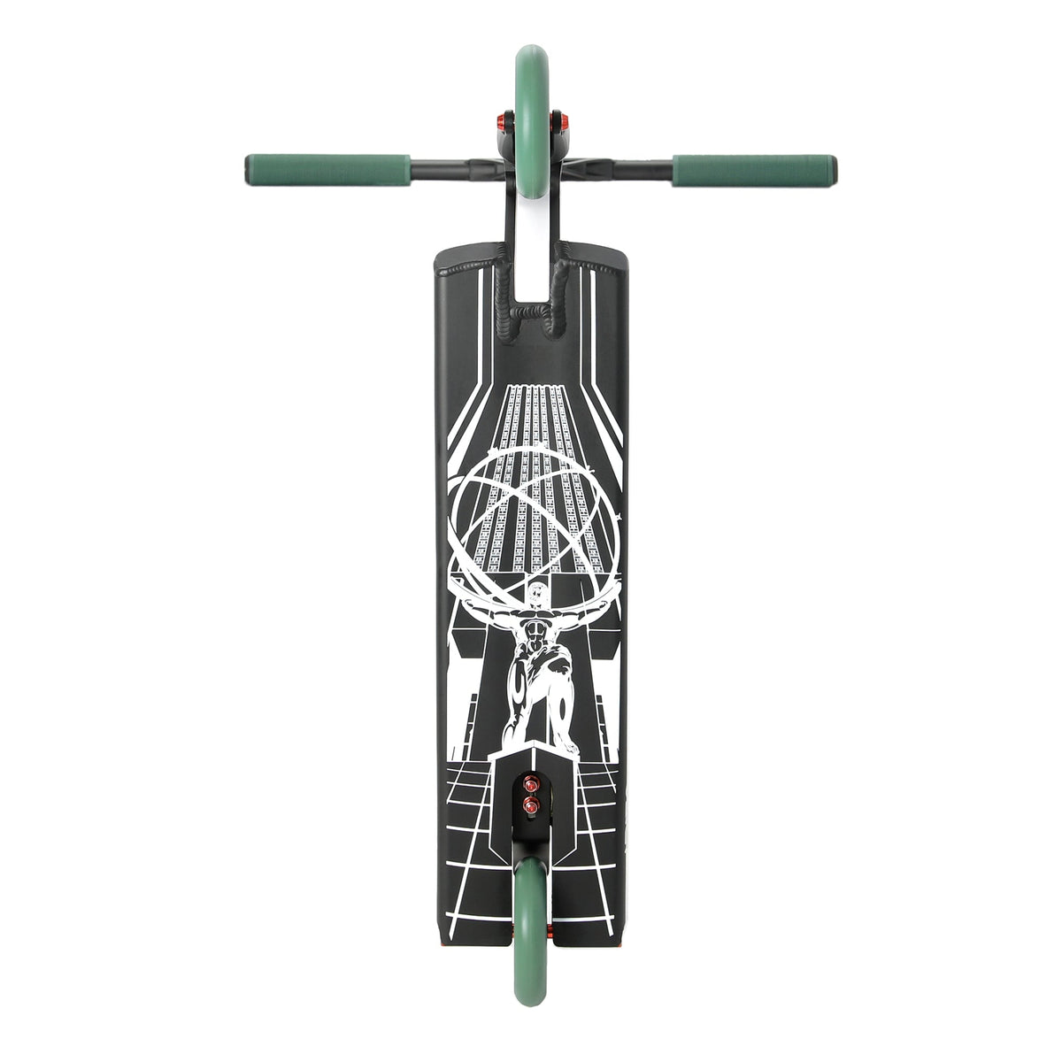 Aztek Fountain Noir Satiné trottinette freestyle complète – vue 5