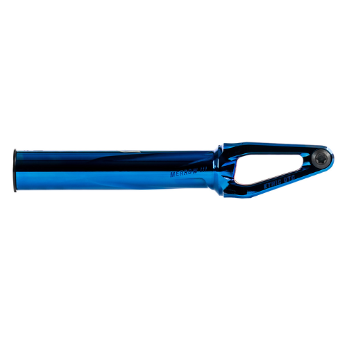 Fourche Ethic Merrow v3 SCS Bleu chrome trottinette freestyle