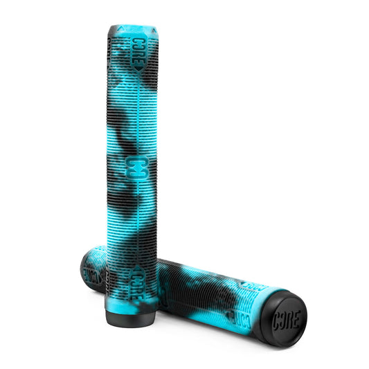 Poignées CORE Skinny Boy 170 mm Arctic bleu et noir pour trottinette freestyle