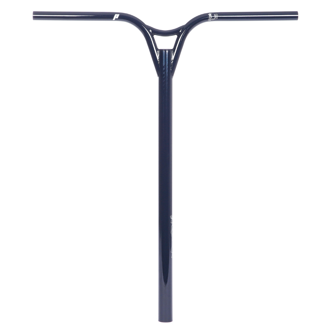 Prime Guidon Bar Sanscoot Signature Y Chromoly Oversize HIC SCS Bleu 730 790mm Trottinette Freestyle