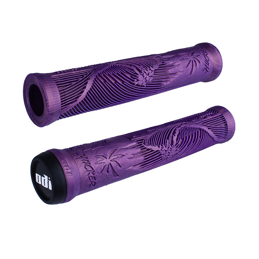 Poignées ODI Hucker Signature 160mm violet iridescent