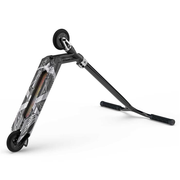 Trottinette freestyle Fuzion Z350 Serpent Noir et Chrome