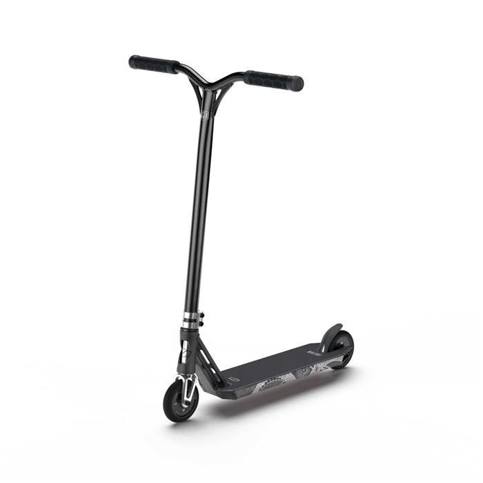 Trottinette freestyle Fuzion Z350 Serpent Noir et Chrome