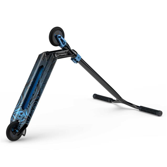 Trottinette freestyle Fuzion Z350 Serpent Noir et Bleu pinnacle