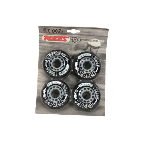 Roces recreational skates Hyper Long Rider 72mm 78A black wheels