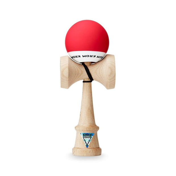 Krom Kendamas POP LOL RUBBER RED MATTE