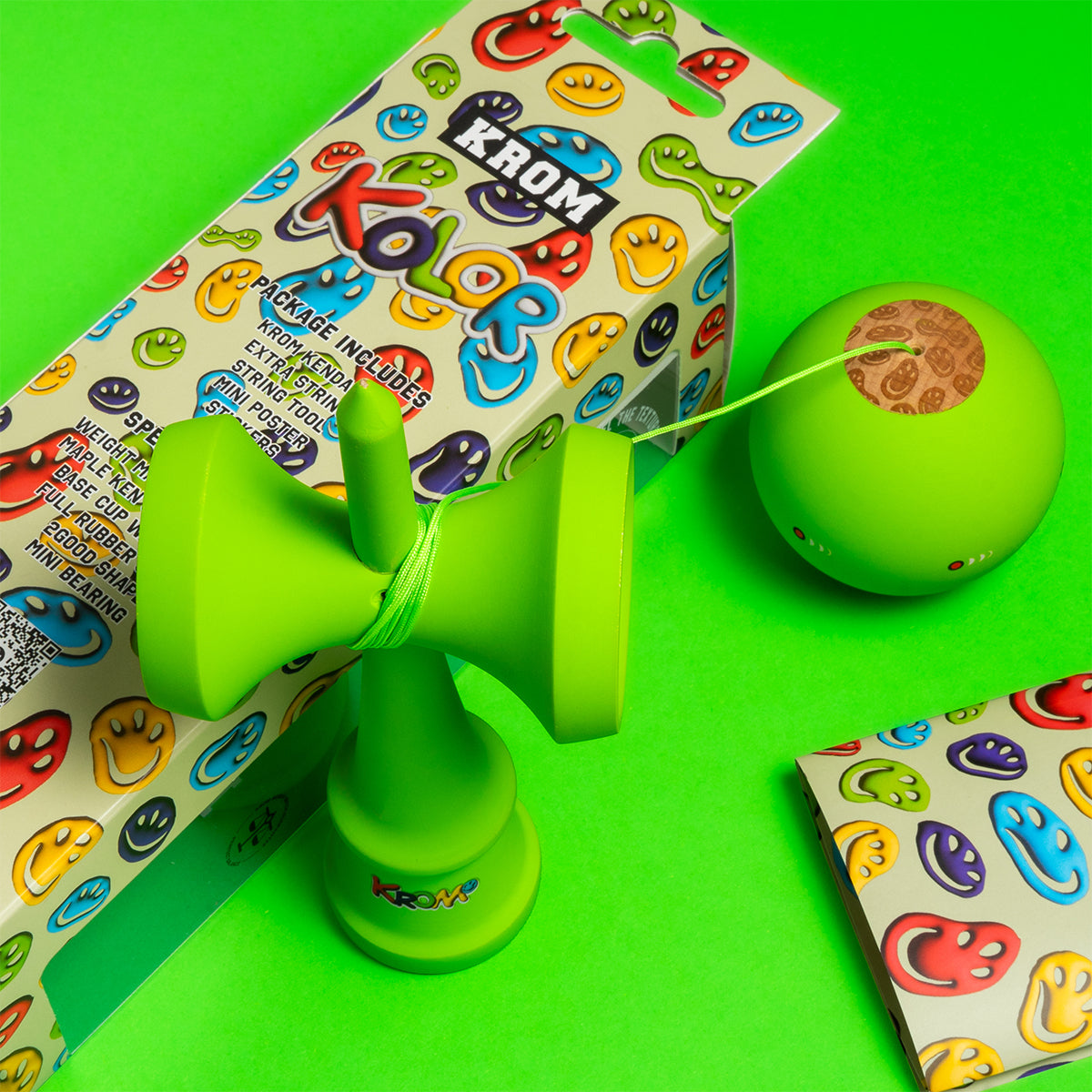KROM Kendama Kolor Vert - vue 2