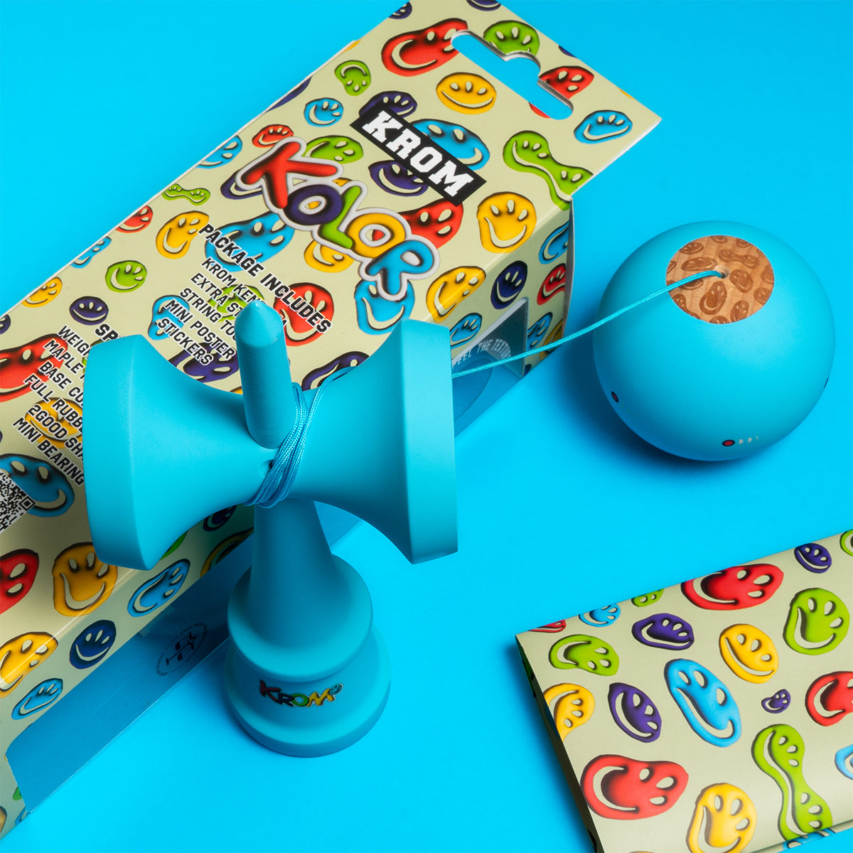 KROM Kendama Kolor Bleu - vue 2