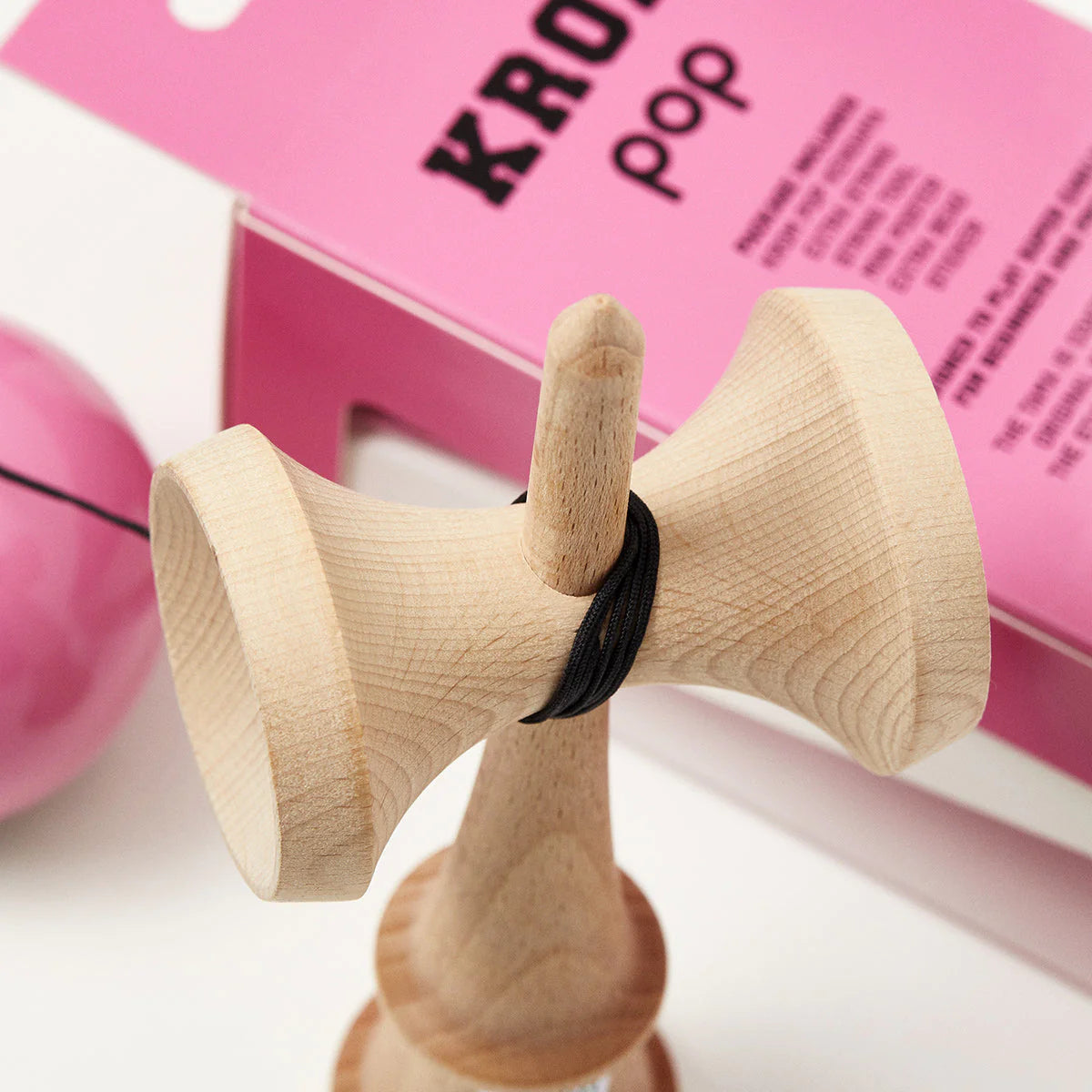 Krom Kendamas POP LOL RUBBER PINK ROSE MAT