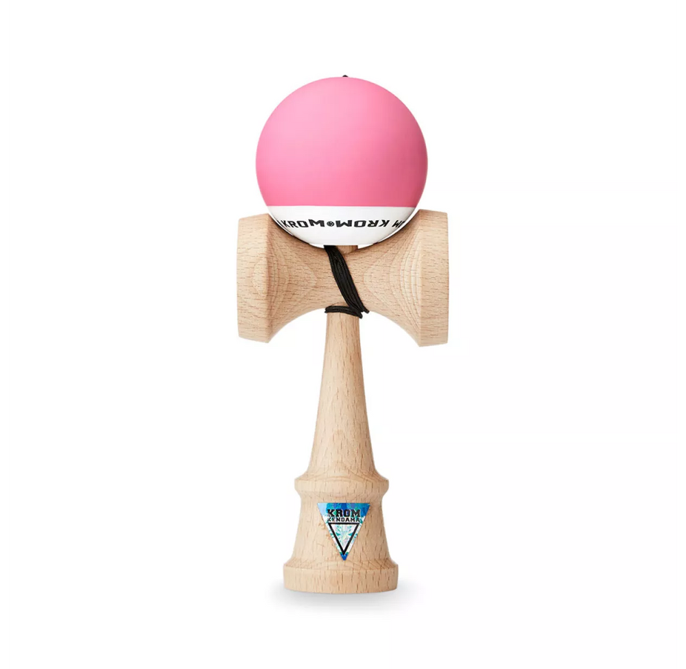 KROM Kendama POP LOL Rose — vue 1