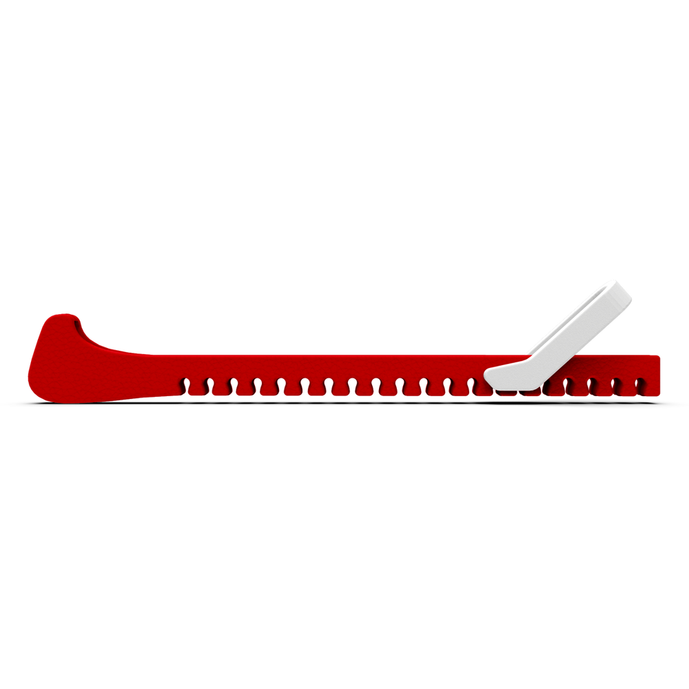 Blue Sports Econo Red Hockey Skate Guards — vue 1