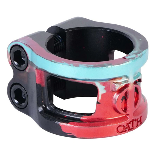 Oath clamp V2 Alloy 2 Screw black red blue Freestyle scooter