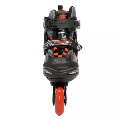 ROCES Moody TIF Adjustable Roller Skates - Red