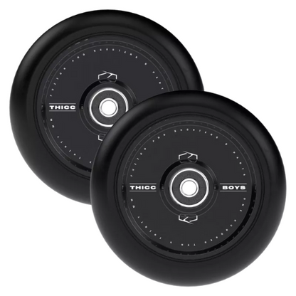 Fuzion roue 110mm Thiccboys Noir x2