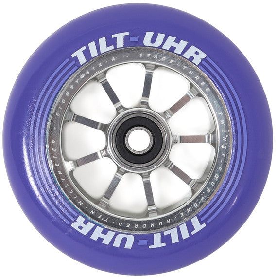 Tilt roue UHR violet 110mm trottinette freestyle x2