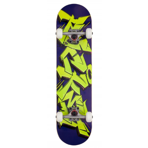 Skateboard Rocket Drips 8' Bleu — vue 1