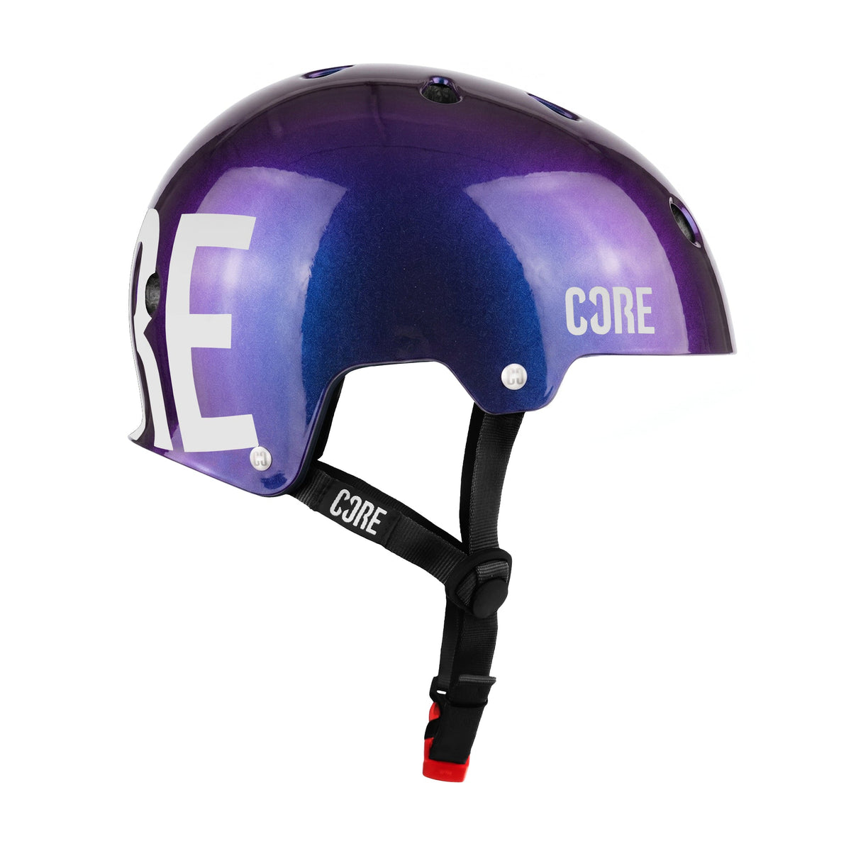 CORE Street Casque Gloss Neochrome Blanc