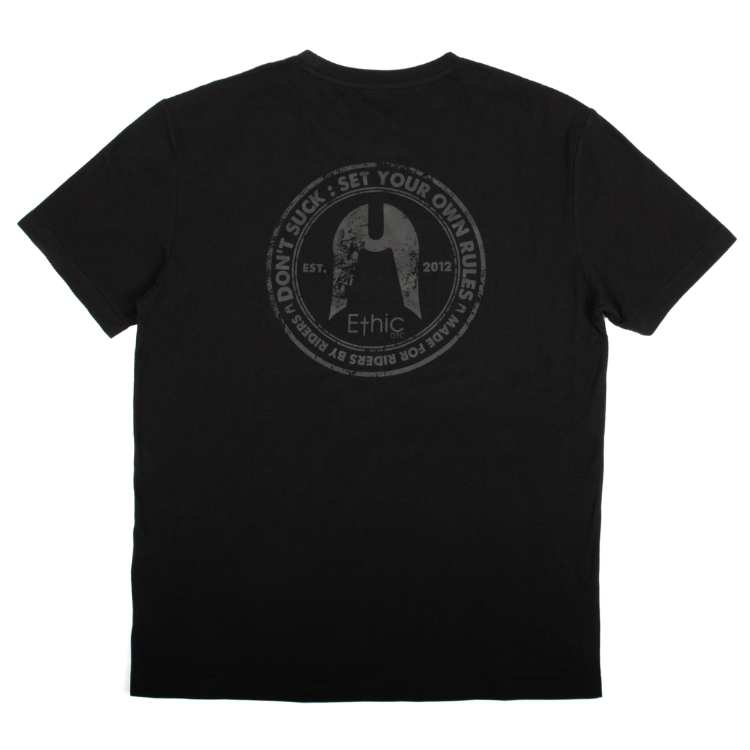 ETHIC DTC Casual Suspect T-shirt Black Freestyle Scooter