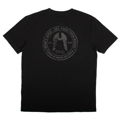 ETHIC DTC Casual Suspect T-shirt Black Freestyle Scooter